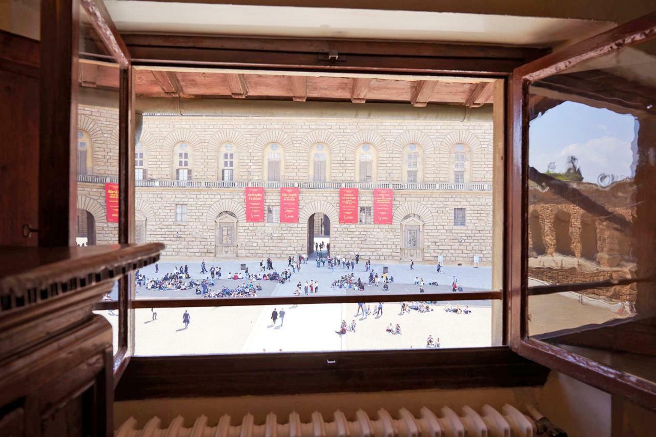 Panoramic View 2 Pitti Palace Close 2Ponte Vecchio Florence Exterior photo