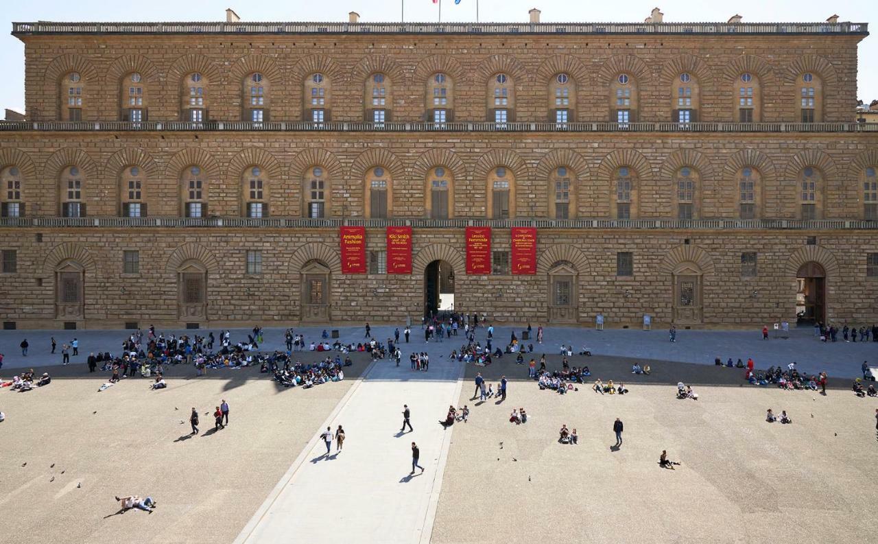Panoramic View 2 Pitti Palace Close 2Ponte Vecchio Florence Exterior photo